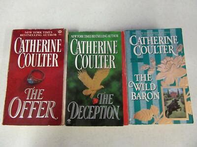 COMPLETE SET (3) CATHERINE COULTER Historical Romance Books Novels ...