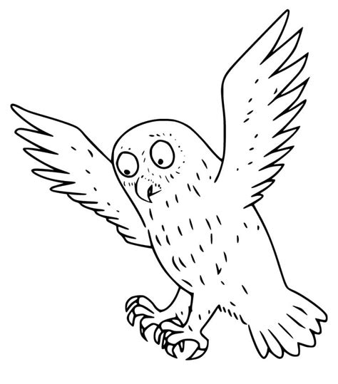 Owl from Gruffalo Coloring Page - Free Printable Coloring Pages for Kids