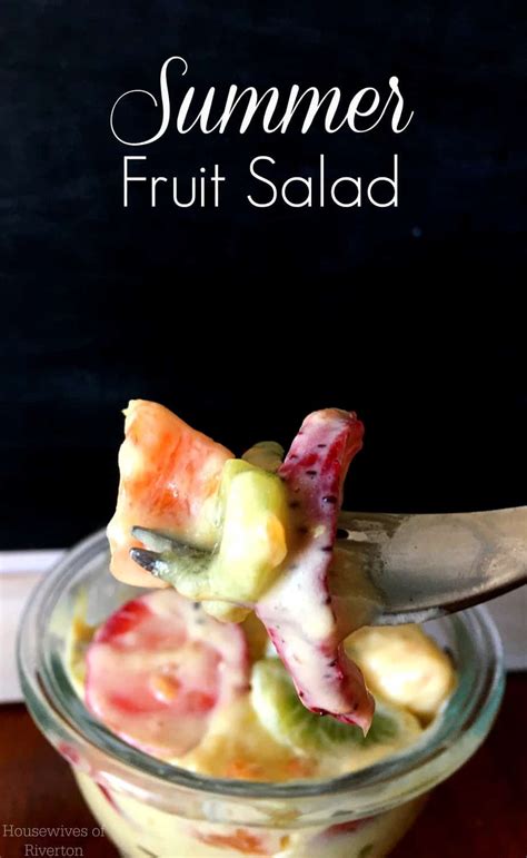 Summer Fruit Salad - Creative Housewives