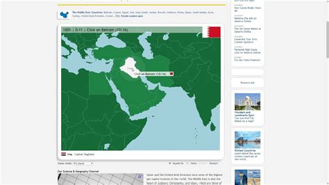 Seterra The Middle East:Countries (Hard) 19s [WR] - YouTube