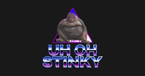 Uh Oh Monkey Aesthetic - Uh Oh Stinky - Kids T-Shirt | TeePublic