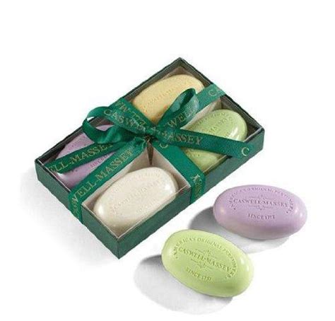 Caswell Massey floral bath soap gift set - crabtree & evelyn