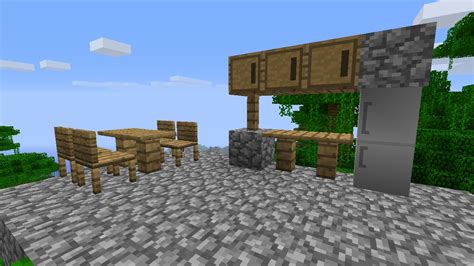 Mod Gameplay : Furniture Mod 1.8 : Minecraft Aventure