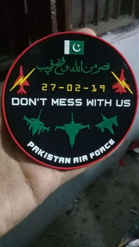 India-Pakistan Patch-War: Here's All the uniform patches of PAF - IAF Airstrike made so far ...