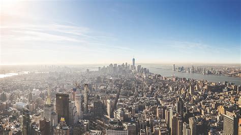 HD Wallpaper: New York City, Skyline, Skyscraper, Aerial,, 58% OFF