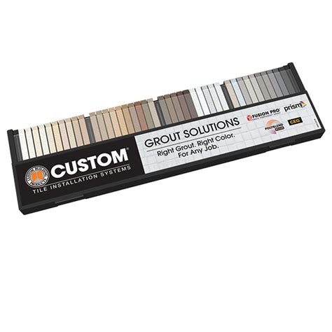 Custom Building Products Grout Solutions Color Sample Kit - 40 Colors-HDPGK - The Home Depot