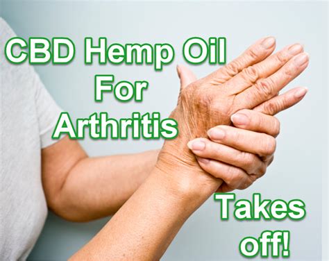 CBD Hemp Oil For Arthritis