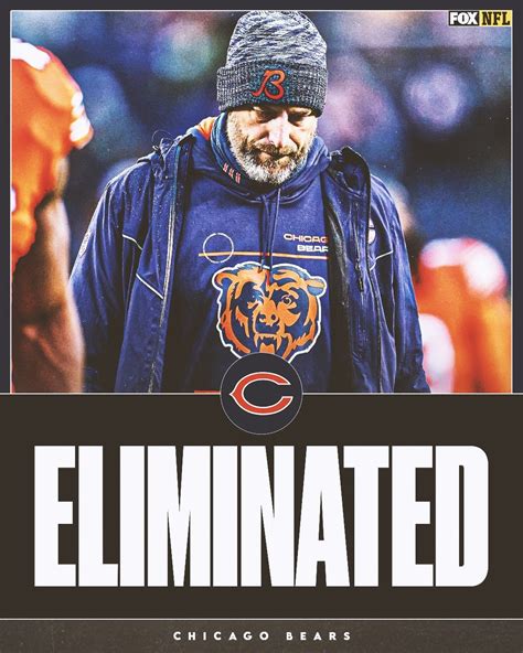 [Fox Sports: NFL] The Bears have been eliminated from playoff ...