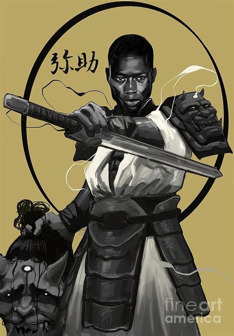 Yasuke Painting by Yvette Lloyd - Fine Art America