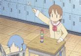 reaction faces | Nichijou | Know Your Meme