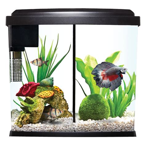 Betta Fish Tank Bowl Aquarium Filter Small Gentle on Fancy Fins up to 5 Gallons