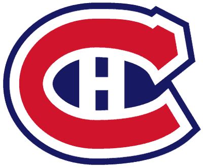 Montreal Canadiens NHL Hockey Team Logos: 1941 - 1949