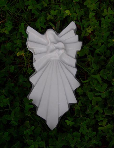 Angel Wall Sculpture Plaque Reusable Plastic Mold Plaster - Etsy