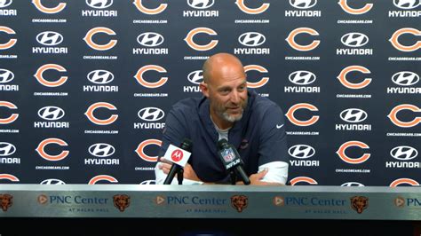 Matt Nagy Press Conference 09.09 | Chicago Bears