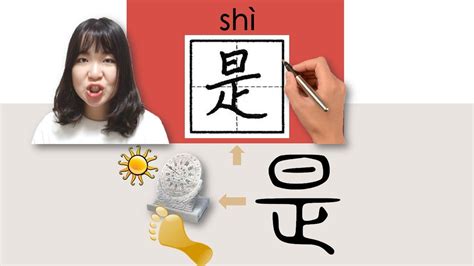 #newhsk1 _#hsk1 _是/shi /(be) How to Pronounce & Write Chinese ...