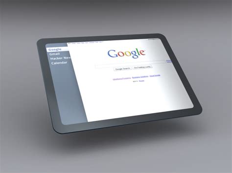 Google Works on Chrome OS Tablet Design Concepts