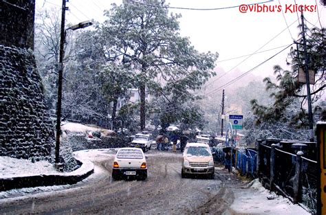 Snowfall at Ranikhet!Vibhu's Klicks!