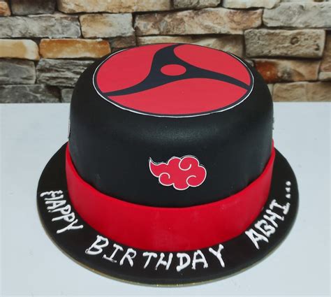 Itachi cake | Anime cake, Naruto birthday, Pretty birthday cakes