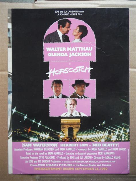 Hopscotch (Movie Poster) by no author: Very Good (1980) | Imperial ...