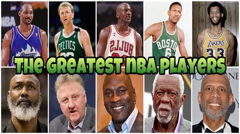 The Greatest (Famous) NBA Players of All Time !!! THEN & NOW !!! - Win ...