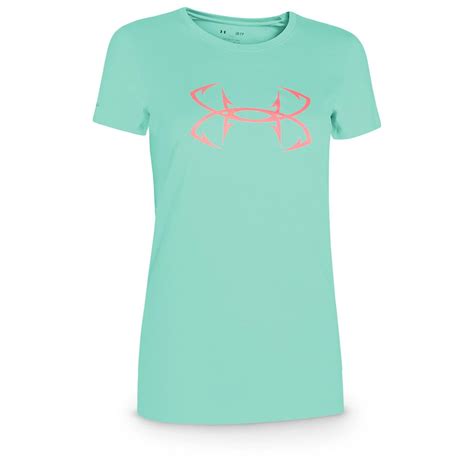 Women's Under Armour® Fish Hook Logo T-shirt - 424735, Shirts & Tops at ...