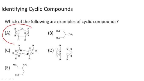 Cyclic compounds - Example 1 ( Video ) | Chemistry | CK-12 Foundation