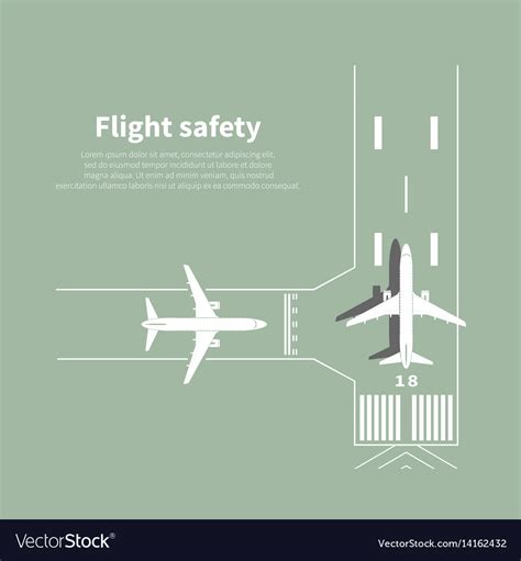 Aviation safety Royalty Free Vector Image - VectorStock