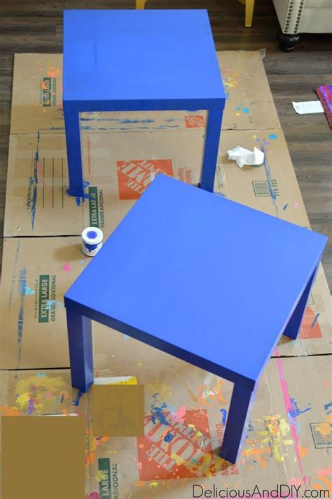 This IKEA Lack Hack is a great and inexpensive way to transform the basic lack table as you only ...