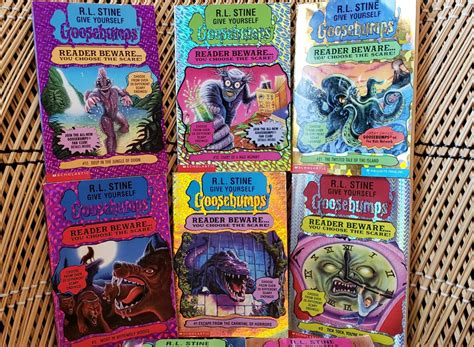 90s Give Yourself Goosebumps Books by R.L. Stein Scholastic - Etsy