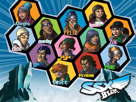 Image - SSXBlurCast.jpg | SSX Wiki | Fandom powered by Wikia