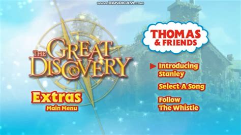 Thomas & Friends UK/AUS DVD Menu Walkthrough: The Great Discovery - YouTube