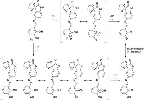 The formation of quinone by oxidizing 5c | Download Scientific Diagram