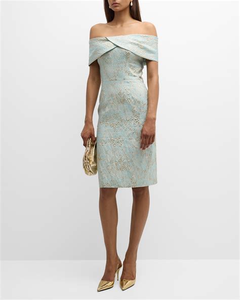 Gold Metallic Dress | Neiman Marcus