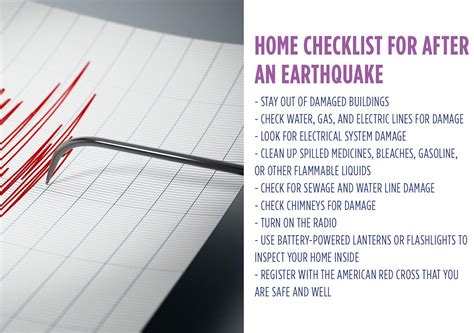 After Earthquake Checklist: Essentials to take care of immediately