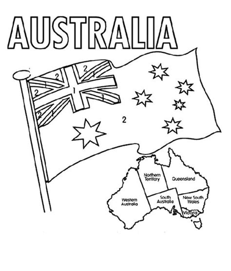 Australia Coloring Pages - Best Coloring Pages For Kids