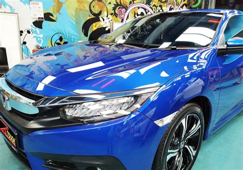 An Astonishing Honda Civic Now Looking More Amazing With Ceramic Paint Protection Coating!