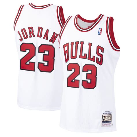 Chicago Bulls Jersey White - Mega Dunk