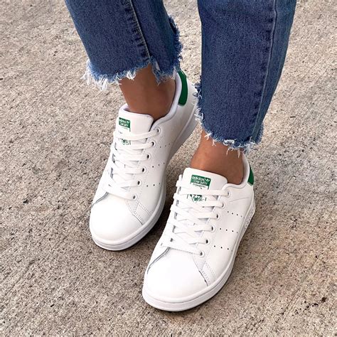 Adidas Stan Smith White Green | Streetstyle