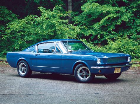 1965 Ford Mustang GT Fastback Sapphire Blue Pearl - Mustang & Fords Magazine