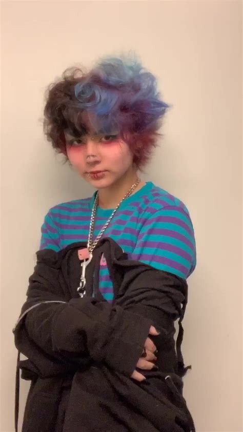 @vomitboyx on tiktok | Androgynous hair, Fluffy hair, Short hair styles