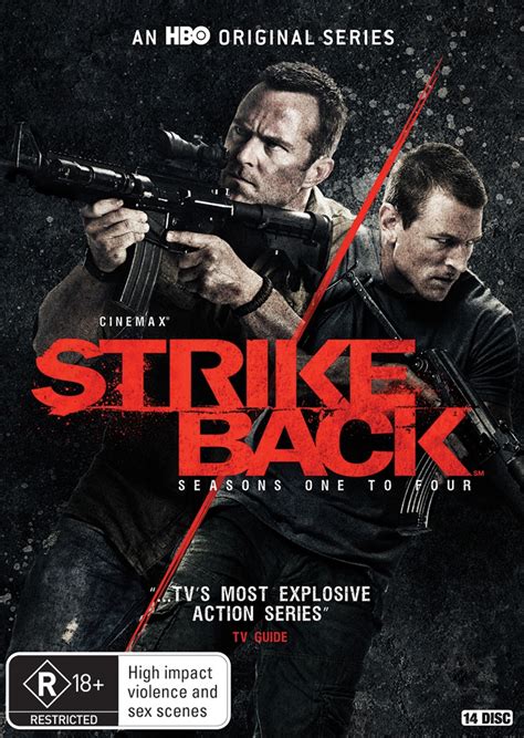 Buy Strike Back - Season 1-4 on DVD | Sanity Online