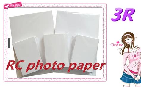 260g 3R size RC suede printing photo paper inkjet printer paper-in ...