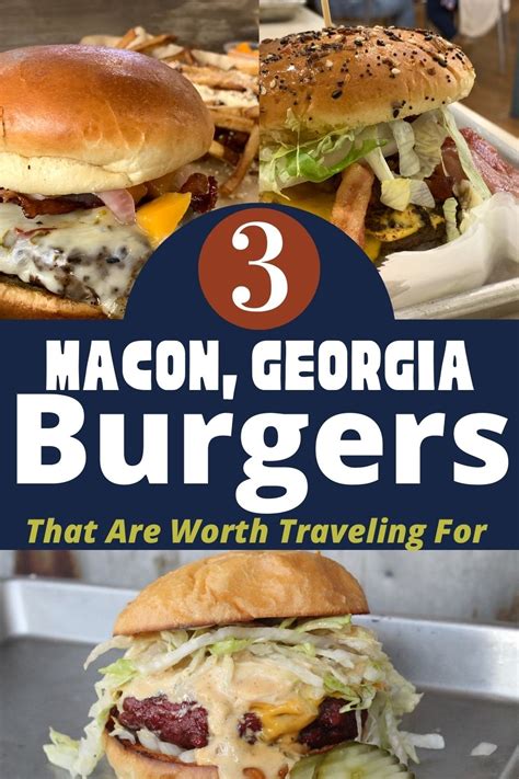 3 Must-Try Downtown Macon Georgia Restaurants For Burgers