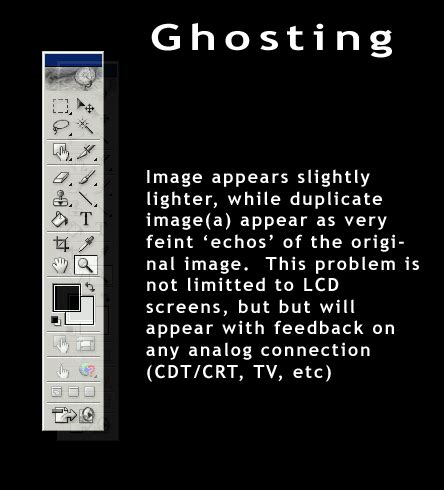 monitor ghosting? It could be a 1 minute quick fix... - A Social Animal