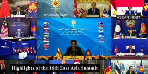 Highlights of the 16th East Asia Summit