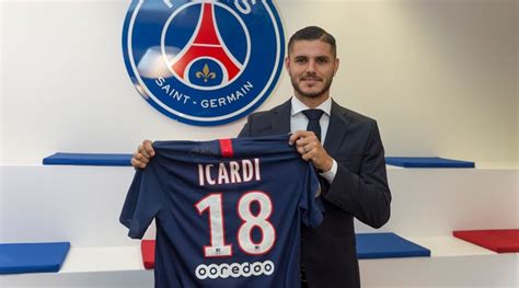 French champions, PSG confirm £52m signing of Mauro Icardi from Inter Milan following successful ...