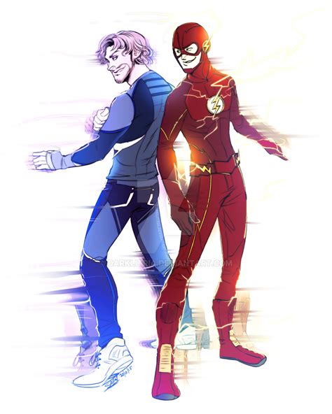 More Flash and Quicksilver by DarkLitria on DeviantArt