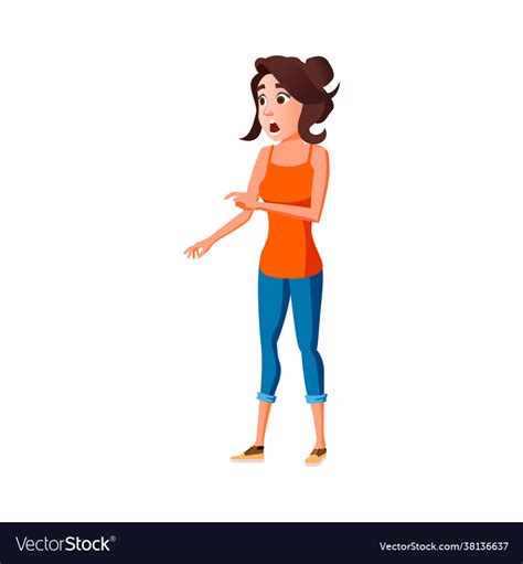 Shocked Woman Clipart