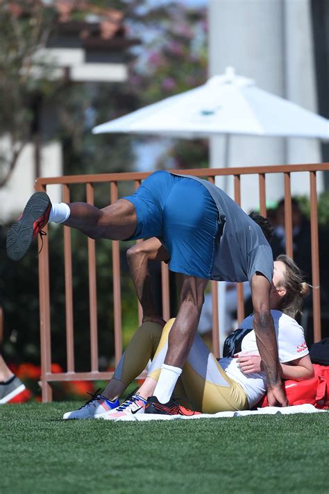 Elina Svitolina with her boyfriend Gael Monfils in Indian Wells -08 | GotCeleb