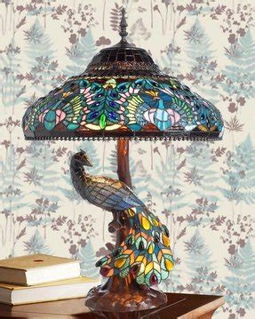 Peacock Tiffany Lamp - Foter